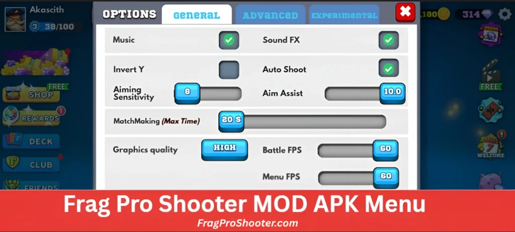 Frag Pro Shooter Mod Apk
