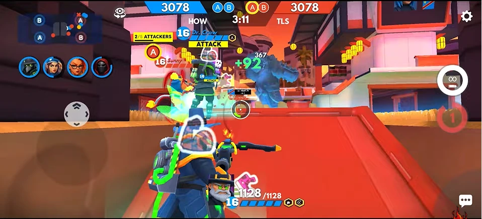 Frag Pro Shooter iOS gameplay