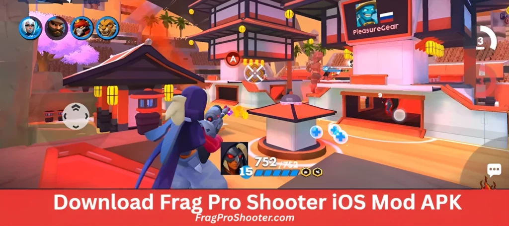 Download and Install Frag Pro Shooter iOS Mod 